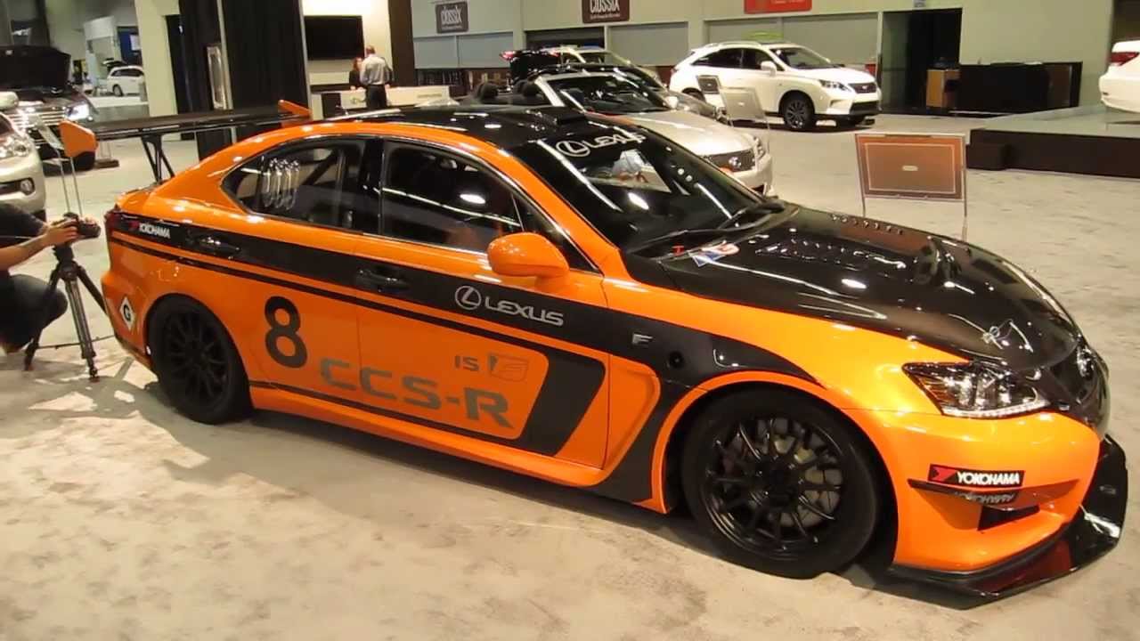 LEXUS ISF CCS-R Race Car with V8 416 HP