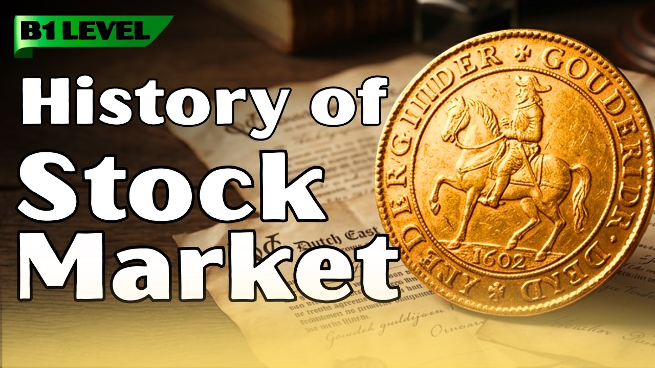 The Birth of the Stock Market: Amsterdam 1602 || Business English B1-B2