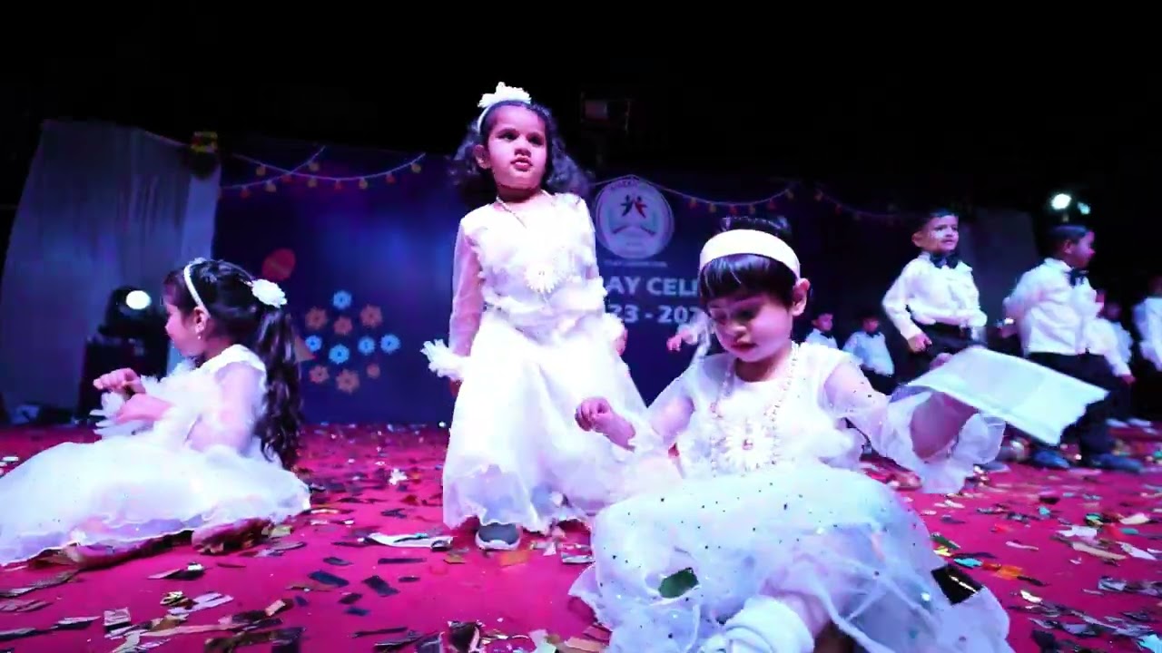 MOM-DAD Dance | Nursery Students | Annual Function 2024 | American School Dahod