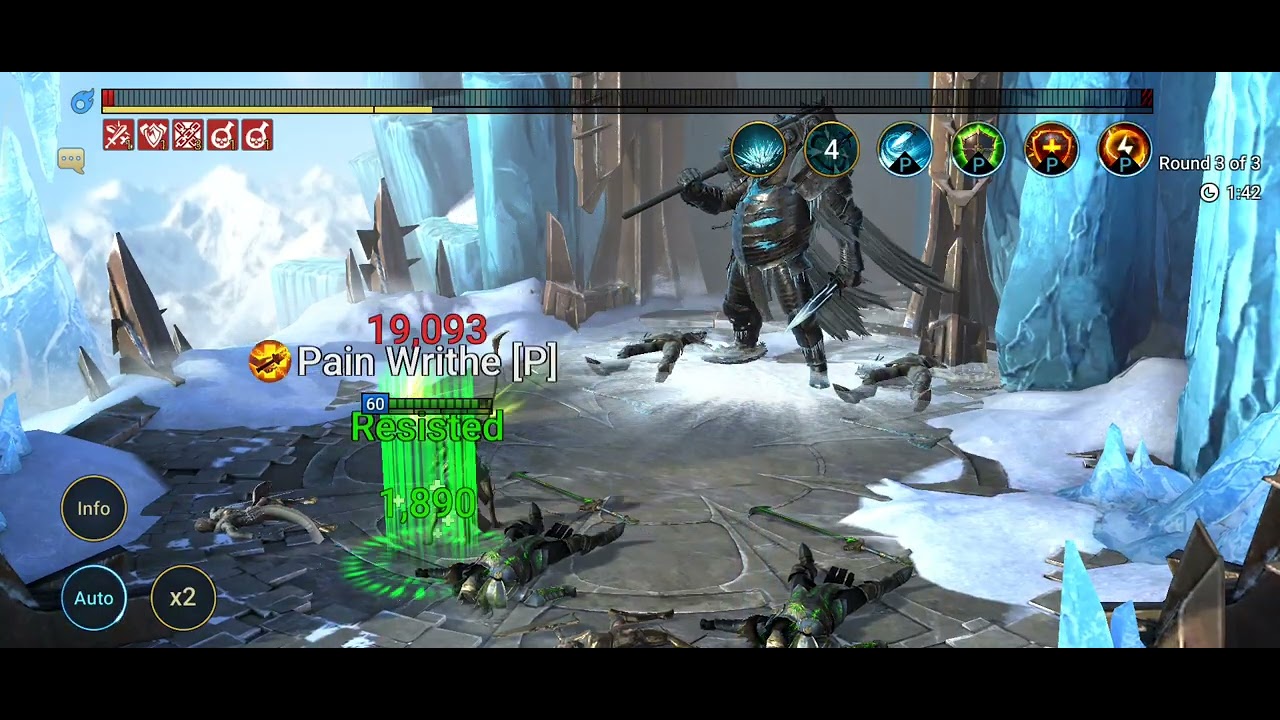 ICE GOLEM 25/ Venomage solo the boss/poison explosion team #raidshadowlegends #mobilegames