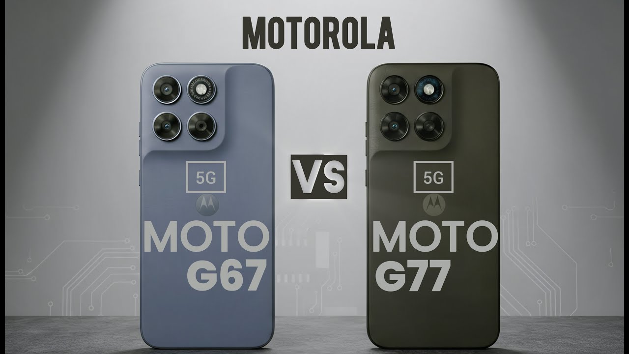 Motorola Moto G67 5G vs Motorola Moto G77 5G