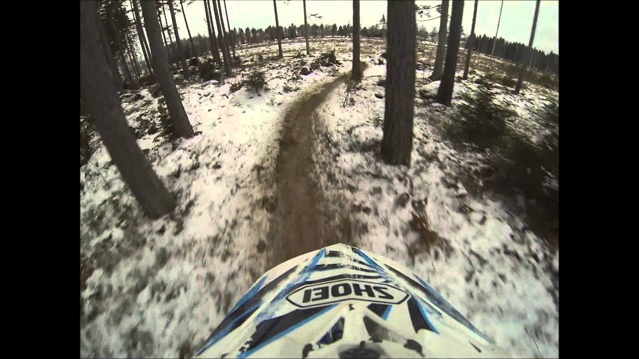 Albin Elowson Winter Training on Husaberg TE 125