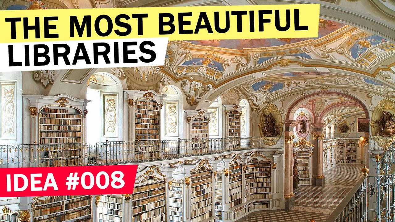 IT'S BEAUTIFUL TO READ! The most beautiful libraries in the world! Travel ideas