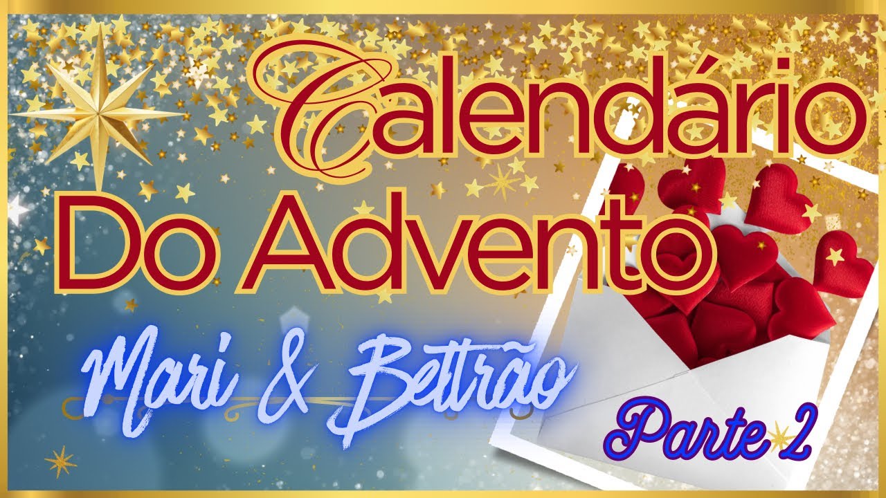 Abertura do Calendário do Advento Mari&Beltrão- Parte 2-Dias 11 a 20. #colagem #calendáriodoadvento