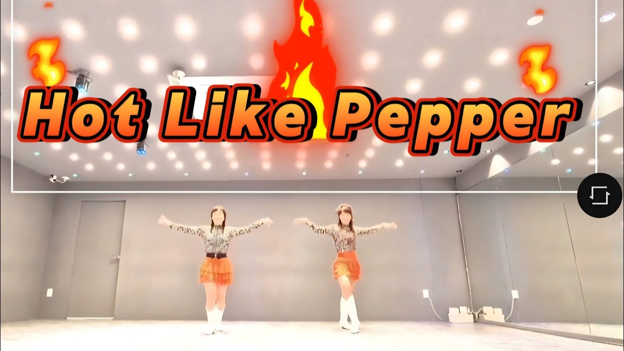 [LINE DANCE][쉬운중급] Hot Like Pepper Linedance/ Easy Intermediate/ 핫 라이크 페퍼 라인댄스/ 제시라인댄스
