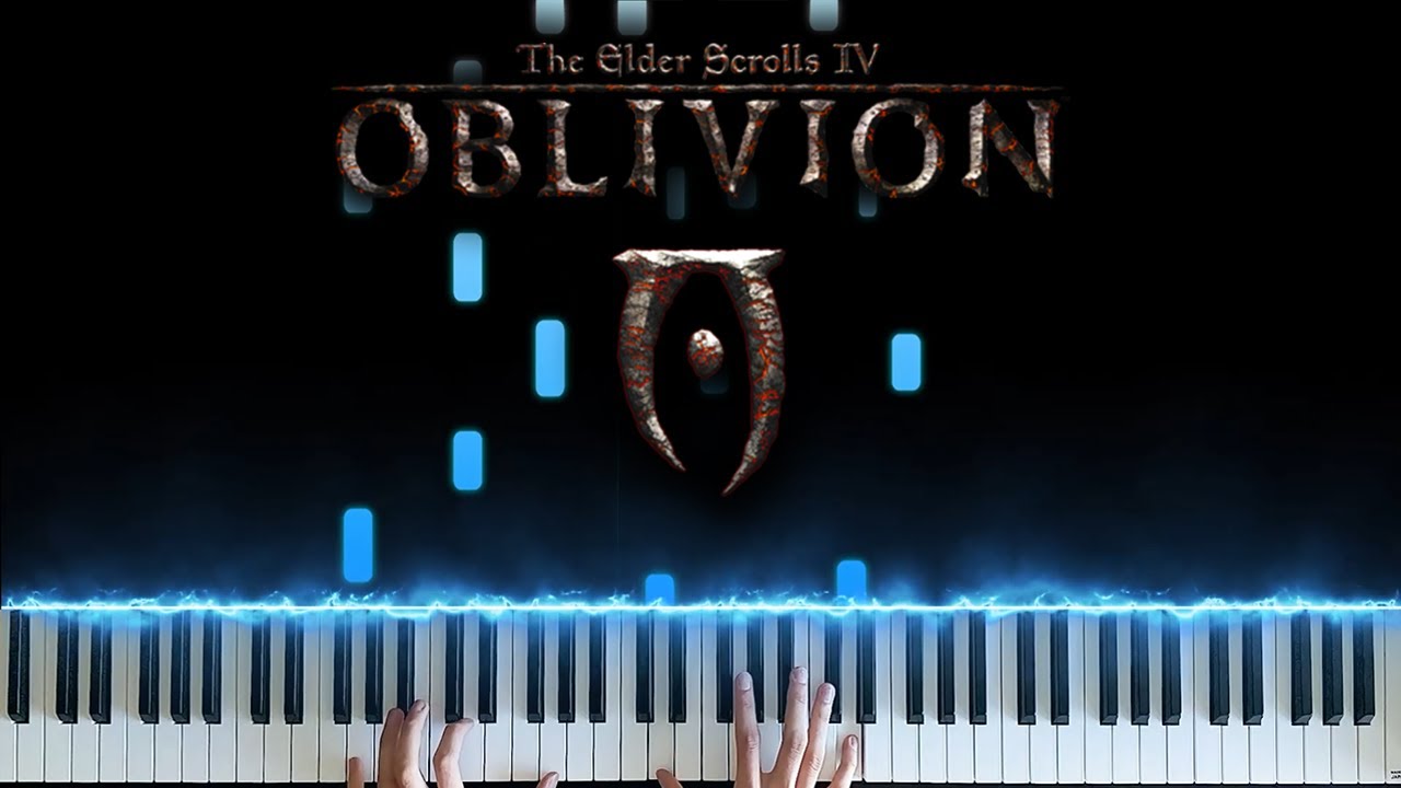 🎹 TES IV Oblivion - Glory of Cyrodiil (📜 SHEET MUSIC in description)