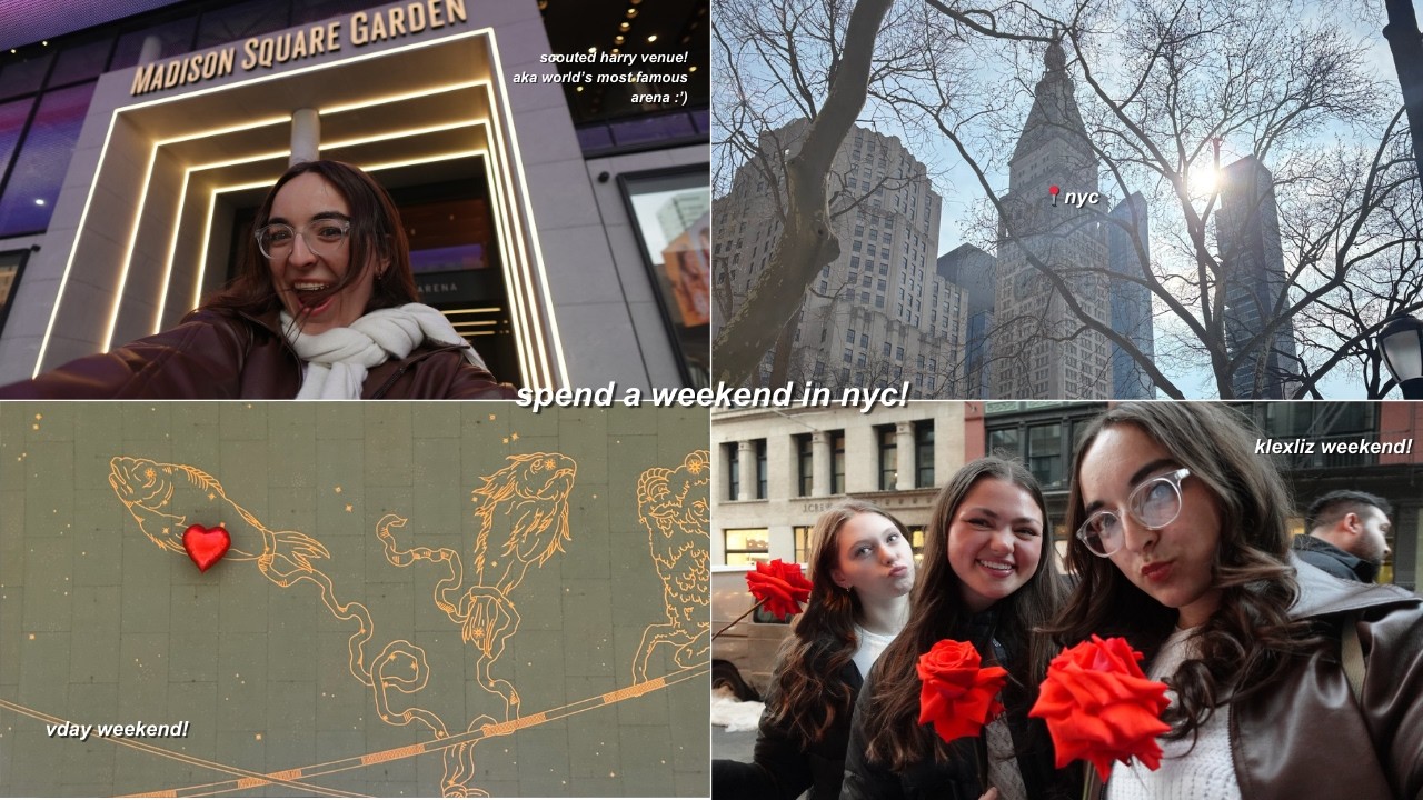 spend a weekend in nyc with me and my friends!
