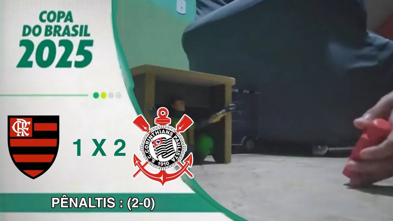 FLAMENGO 1 (2) X (0) 2 CORINTHIANS (COPA DO BRASIL 2025 FINAL) VOLTA PARTE 2