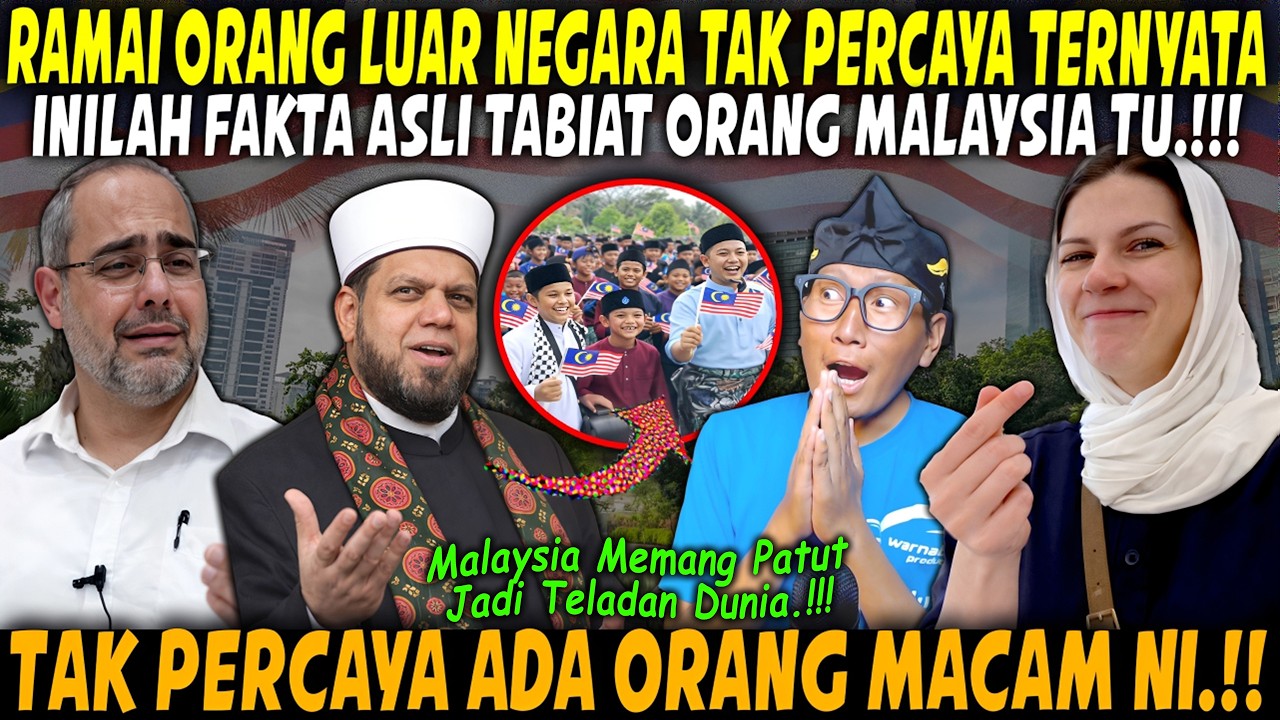 DUNIA TERDIAM‼️ Tabiat Mulia Orang Malaysia Ini Bikin Orang Luar Negara Kagum & Terharu!
