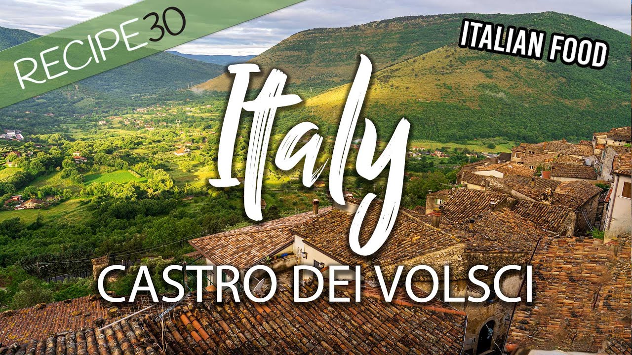 🇮🇹 ITALY'S HIDDEN GEM! (Castro dei Volsci & Papal Palace)