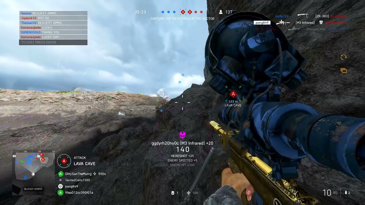 ความน่ากลัวของปืน M3 Infrared ใน Battlefield V -25