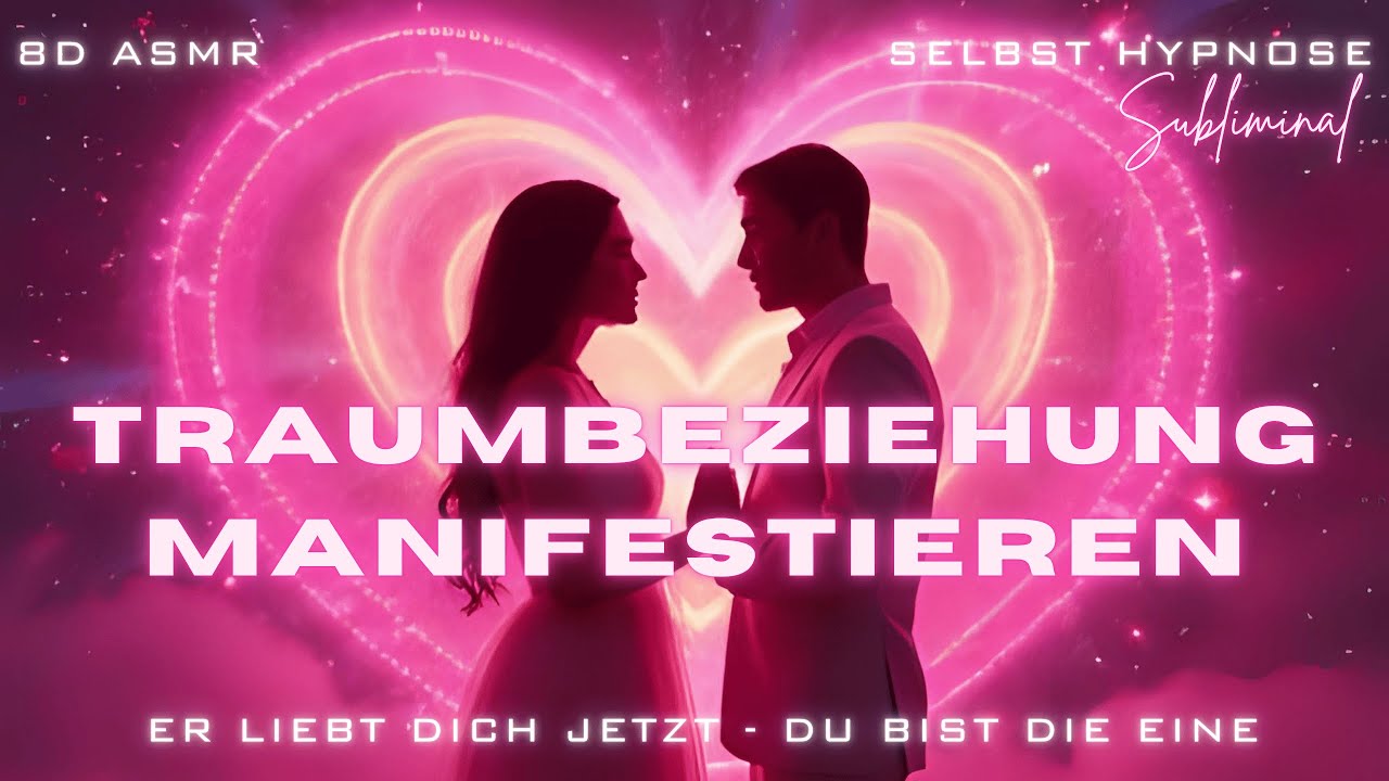 Traumbeziehung & Liebe mit Traumpartner manifestieren 💖 8D ASMR Subliminal - wirkt sofort