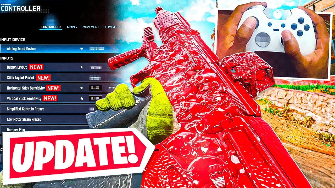 BLACK OPS 7 WARZONE: НОВЫЕ ЛУЧШИЕ НАСТРОЙКИ ПОСЛЕ ОБНОВЛЕНИЯ! (Лучшие настройки контроллера для B...