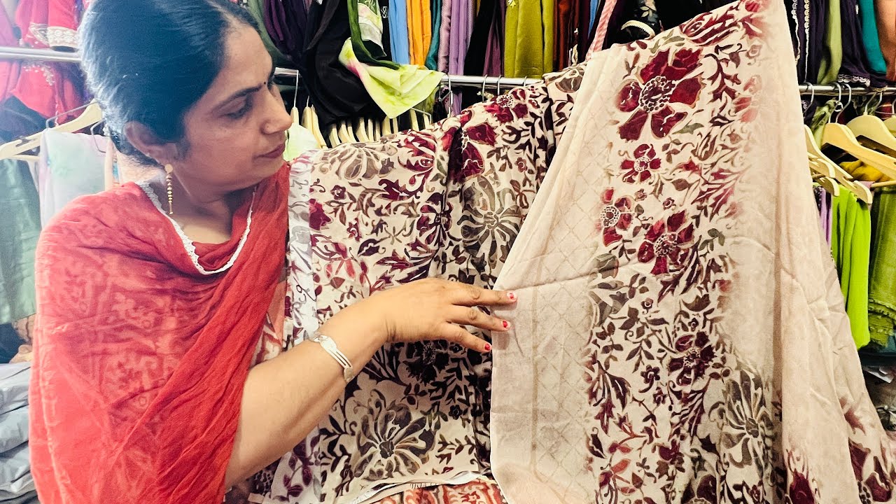 ਆਉਣ ਵਾਲੇ ਸੀਜ਼ਨ ਲਈ ਸ਼ਪੈਸਲ ਪ੍ਰਿੰਟਡ ਤੇ ਵਰਕ ਵਾਲੇ ਸੂਟ || Punjabi suits by Punjabi Corner