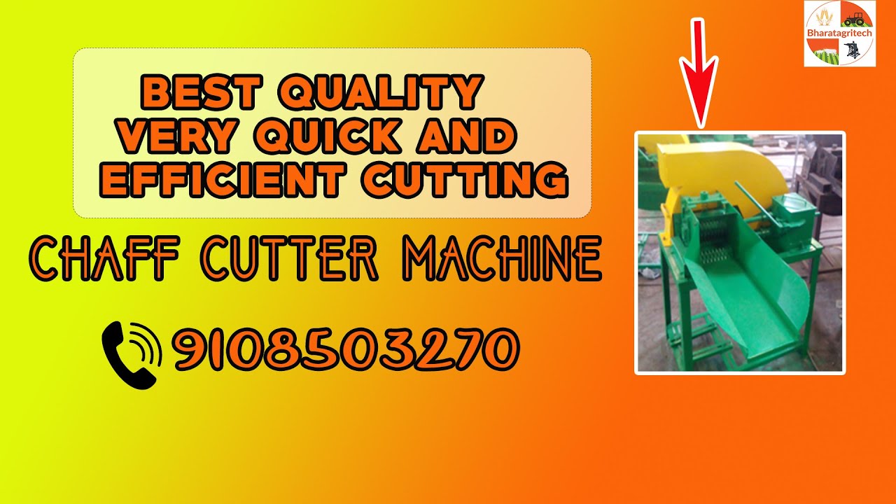CHAFF CUTTER CATTLE FEED FORAGE CUTTER SARDAR Call +919108503270