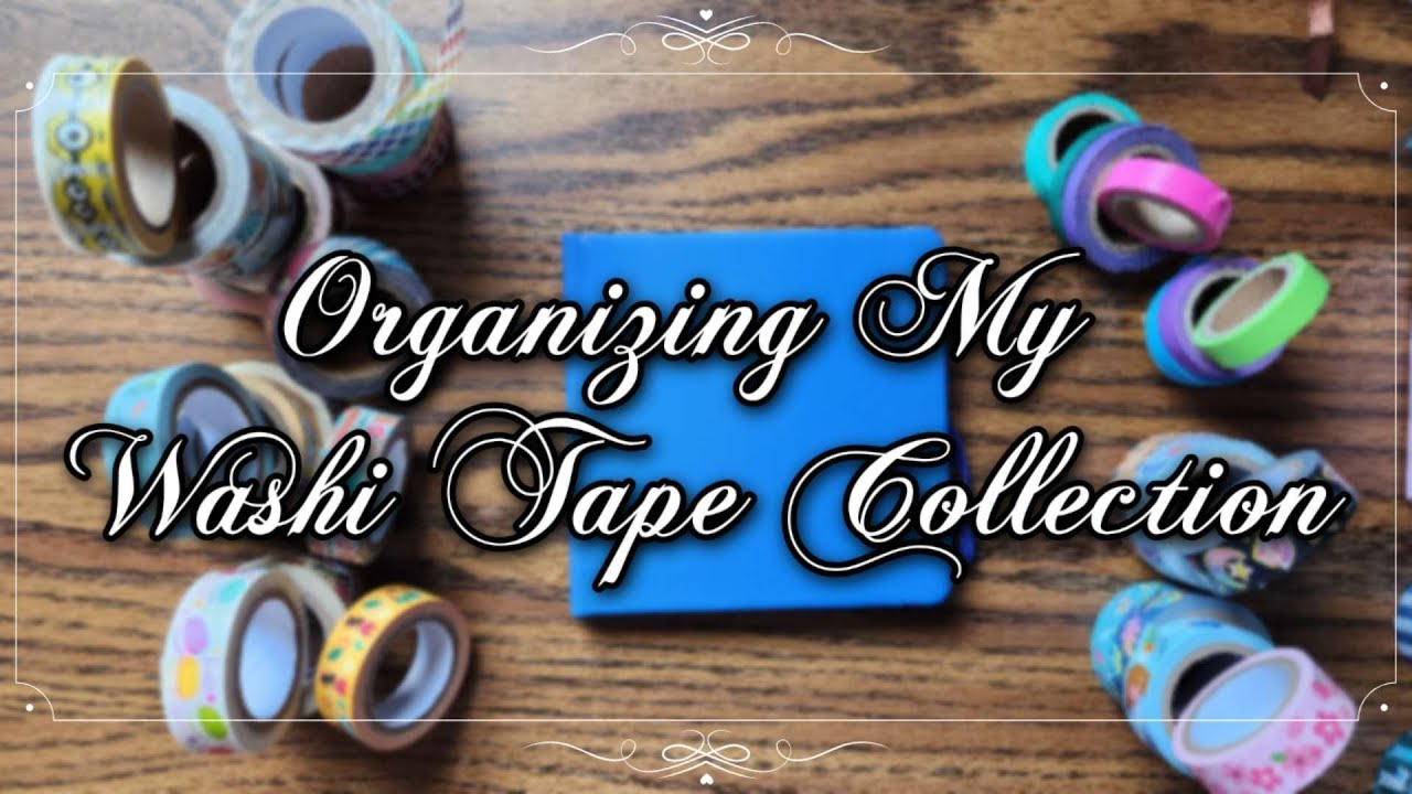 Swatching Every Washi Tape in My Collection | Organizing My Washi Tapes | ASMR NO TALKING