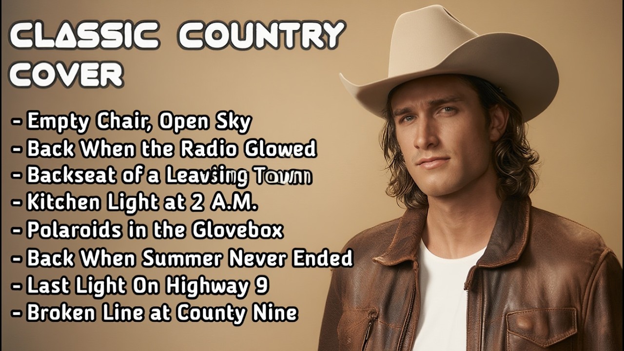 Empty Chair, Open Sky, Back When the Radio Glowed| Classic Country Cover | Timeless 60s 70s 80s