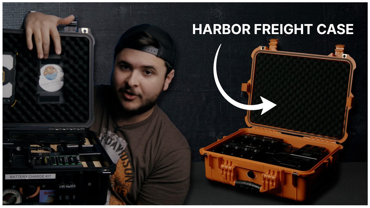How to Build a Camera Charging Station with a Harbor Freight Case