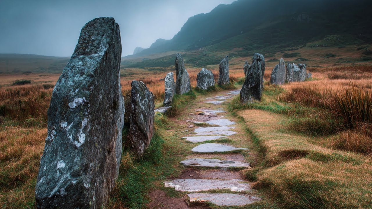 Footsteps On The Stone Circle Path | Celtic Music Journey