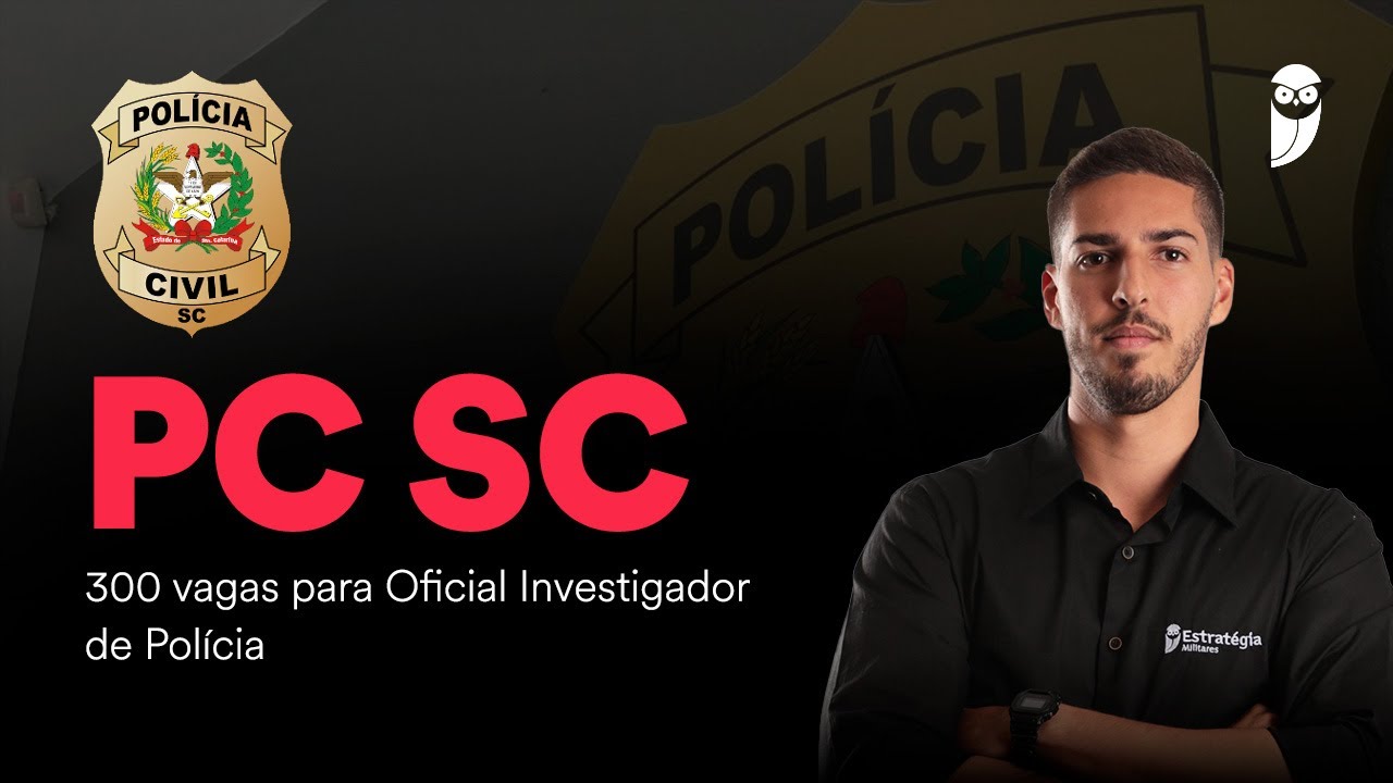 Concurso PC SC: Idecan &eacute; a banca; edital ter&aacute; 300 vagas!