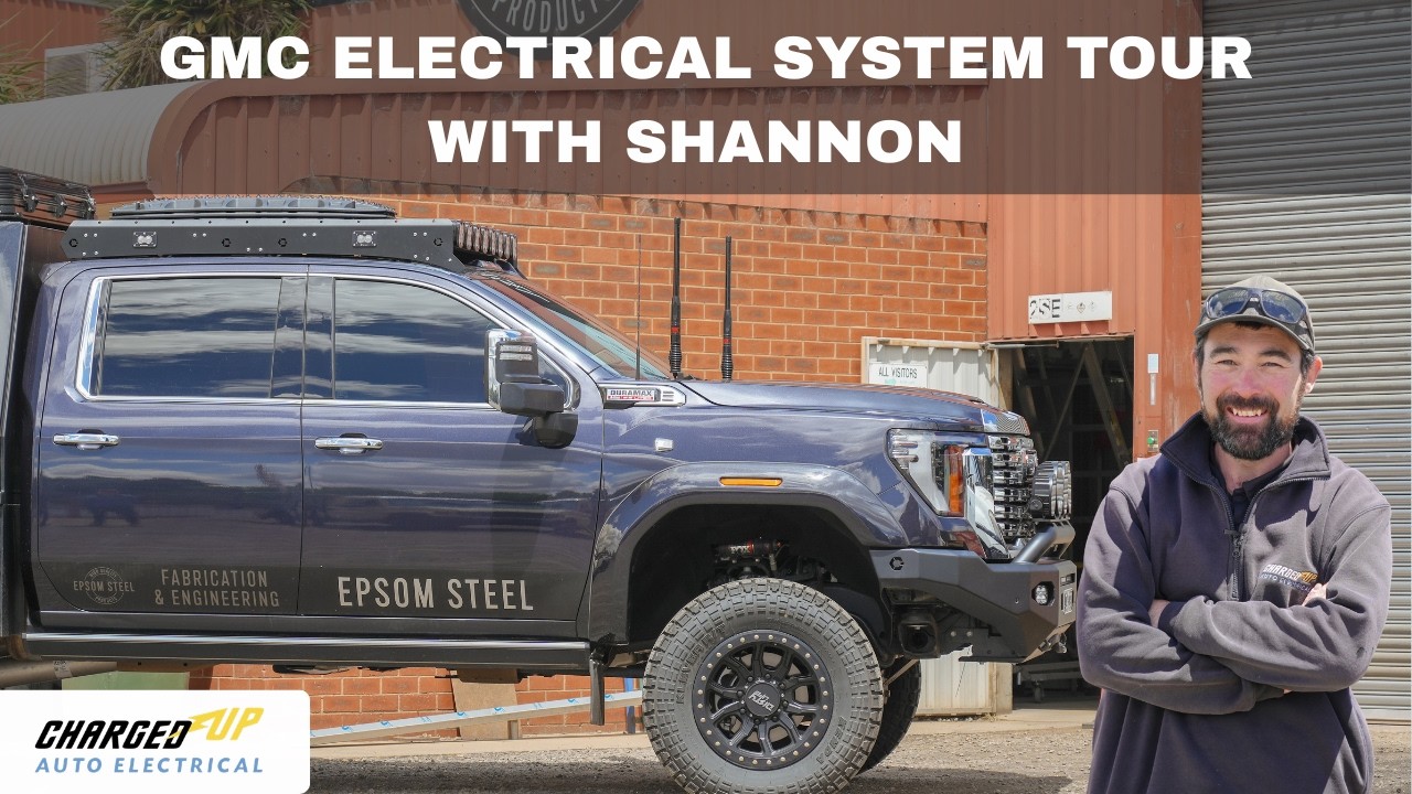 GMC Electrical System Tour with Shannon | Owner of Charged Up Auto Electrical