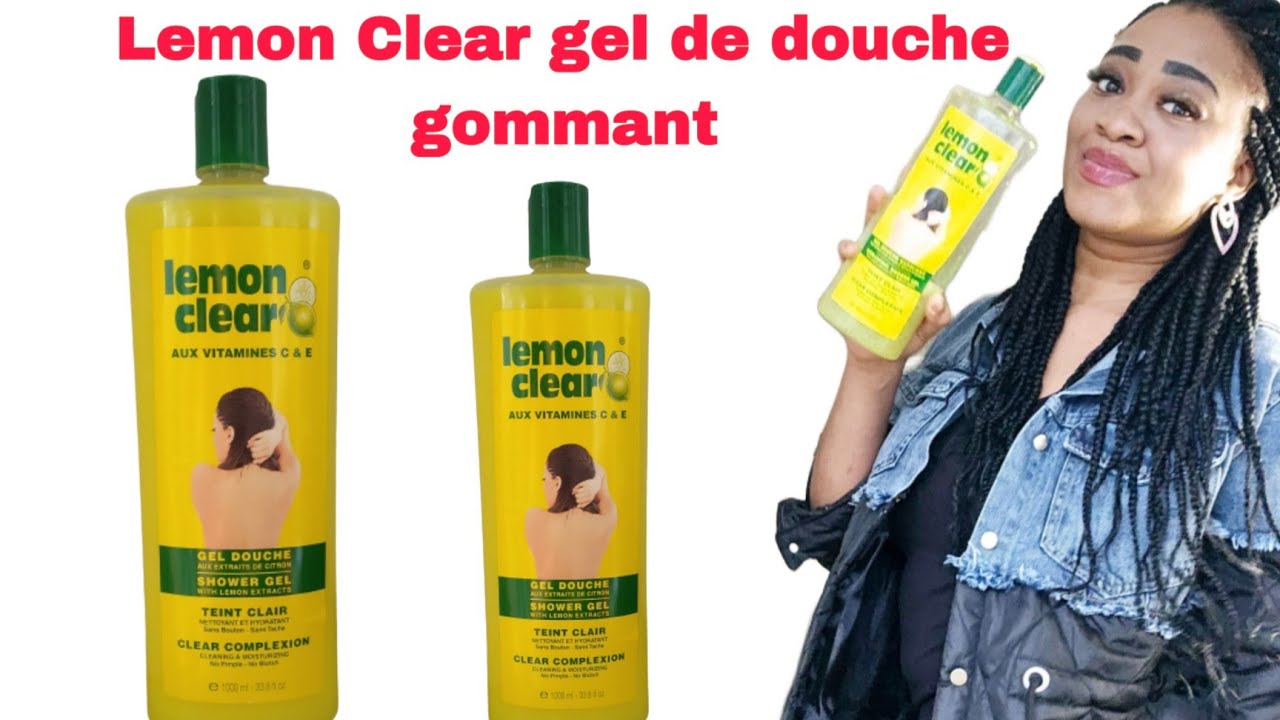 Gel de douche gommant  unifiant et clarifiant  Lemon Clear