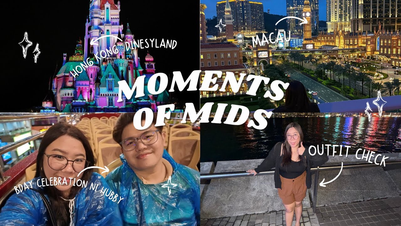 FIRST INTERNATIONAL TRAVEL WITH MY HUSBAND - Hong Kong Macau Travel vlogs