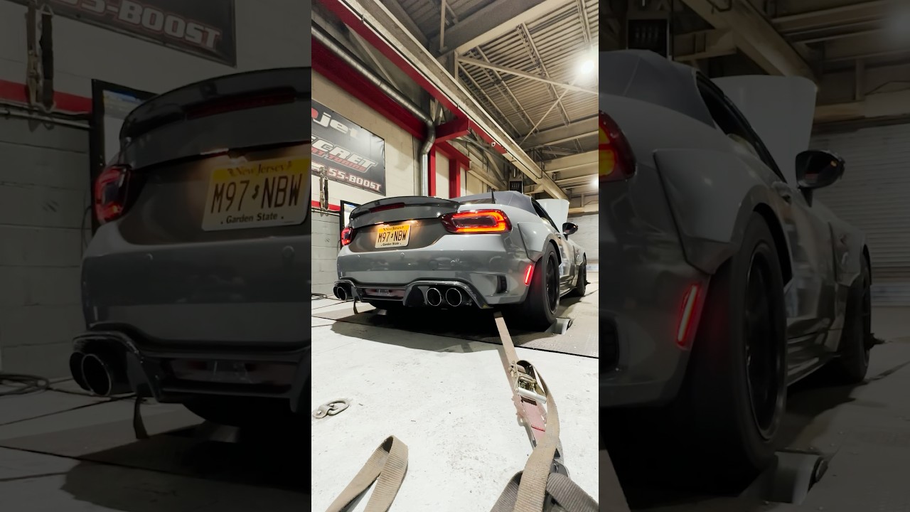 Fiat 124 Spider Abarth Dyno Pulls