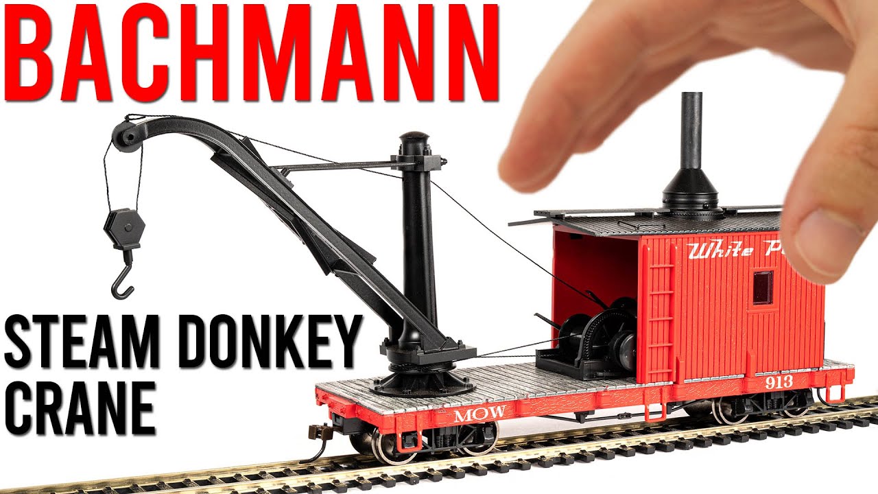 Bachmann Steam Donkey Narrow Gauge Crane | Unboxing & Review