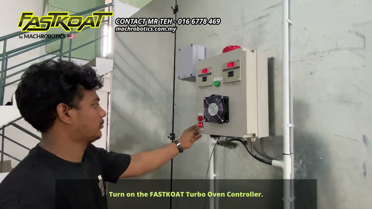FASTKOAT INDUSTRIAL POWDER COATING OVEN