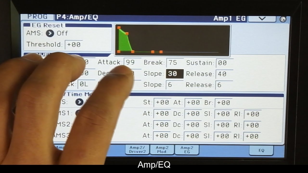 KORG KROME - Sound Programming - On the Run(Pink Floyd) Synthe sound