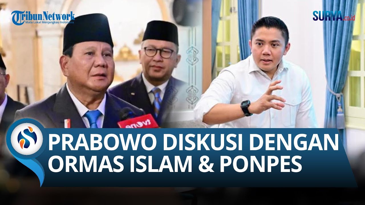 Pertemuan Prabowo dengan Tokoh Ormas Islam dan Pimpinan Pesantren: Bahas Isu Perdamaian Palestina!