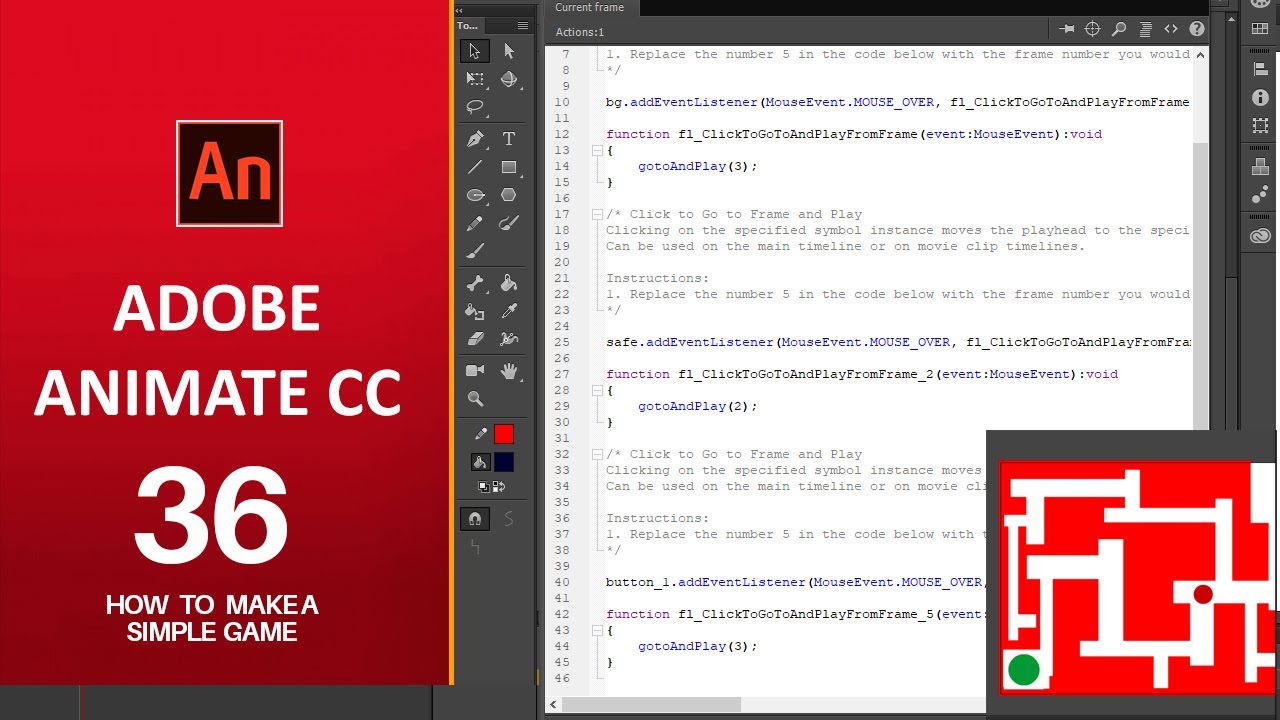 Adobe Animate CC Tutorial 36 | Full Course in English | Beginners Tutorial