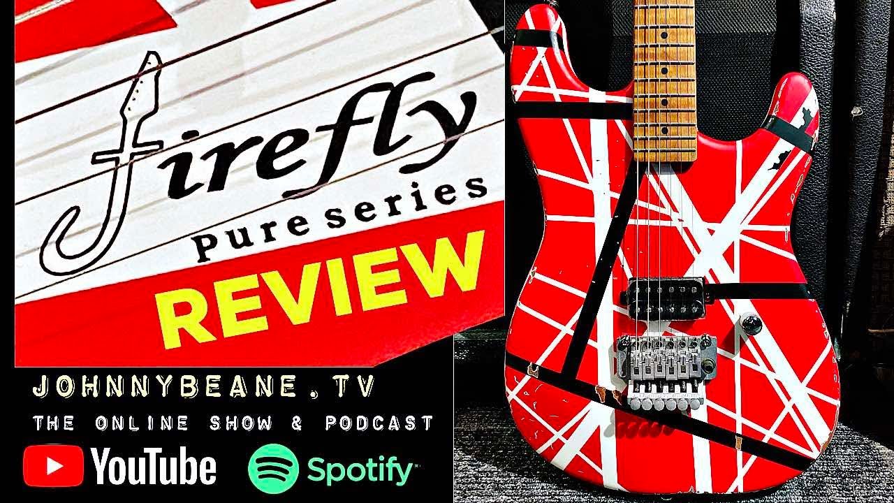Firefly NEW FFST Relic Electric Guitar Review - Black & White Stripes Edition! 10/20/24
