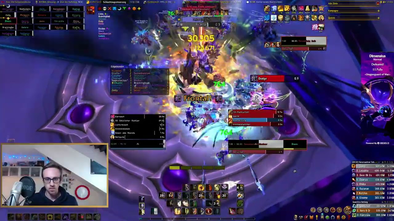 Dimensius HC Progress 🟣 WoW Stream (VOD)