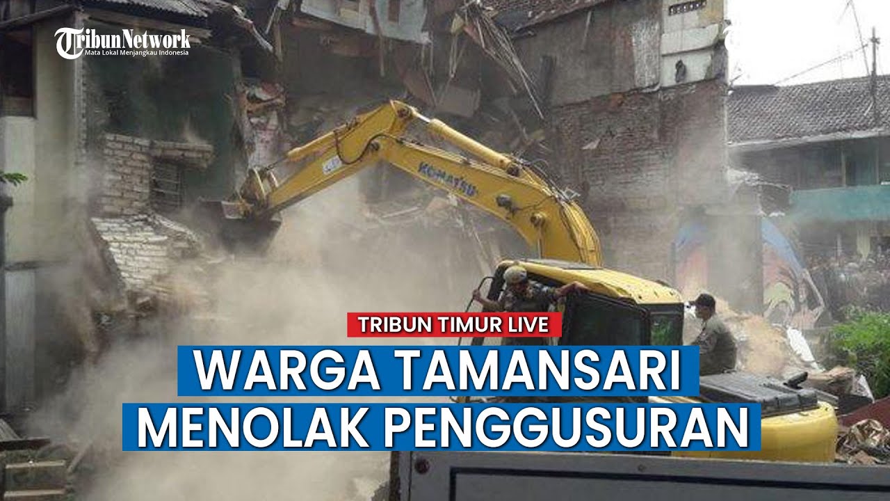 🔴Suasana Warga Mangga Besar Tamansari Menolak Penggusuran