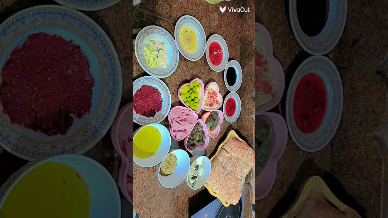 تجهيزاتي لاخر فطور قبل رمضان 😍🌛