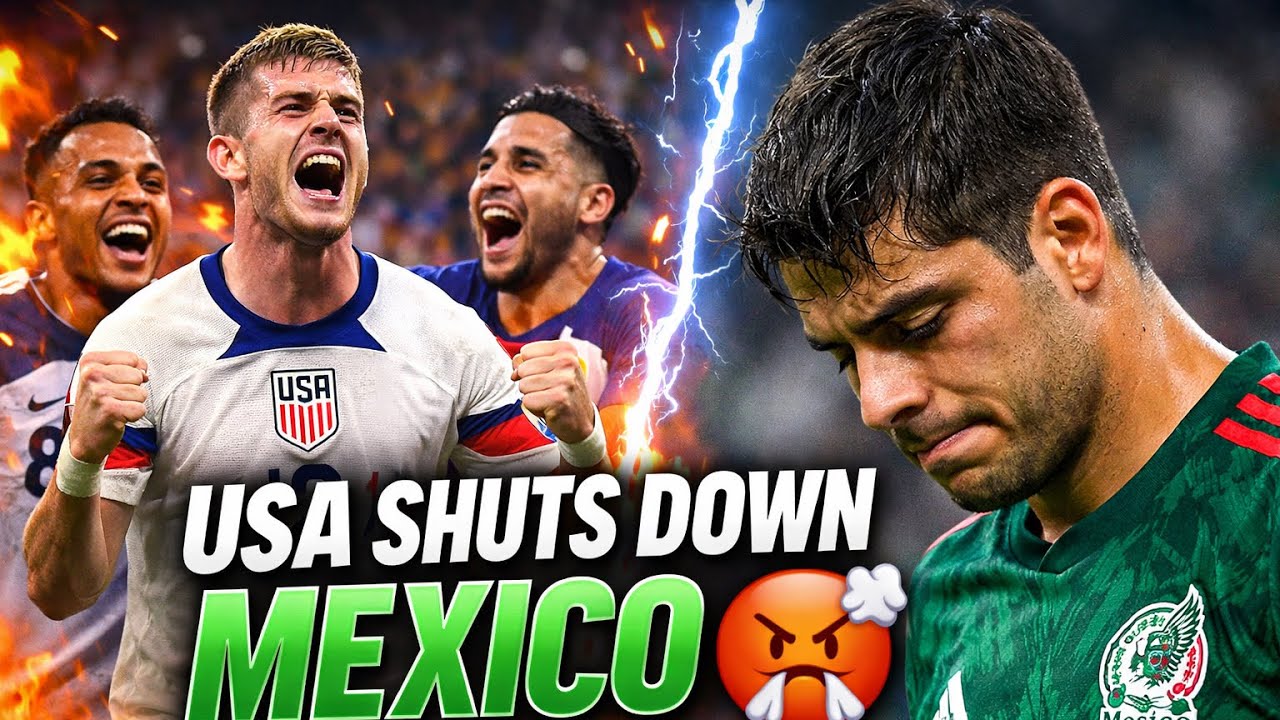 USA 2–0 Mexico | Clean Win 🔥