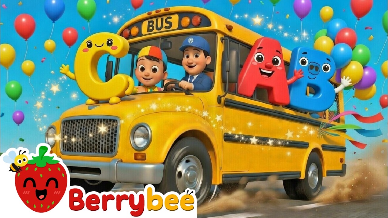 Preschool & Toddler ABC song 🎵 Learn Letter A–Z | BerryBee Nursery Rhymes