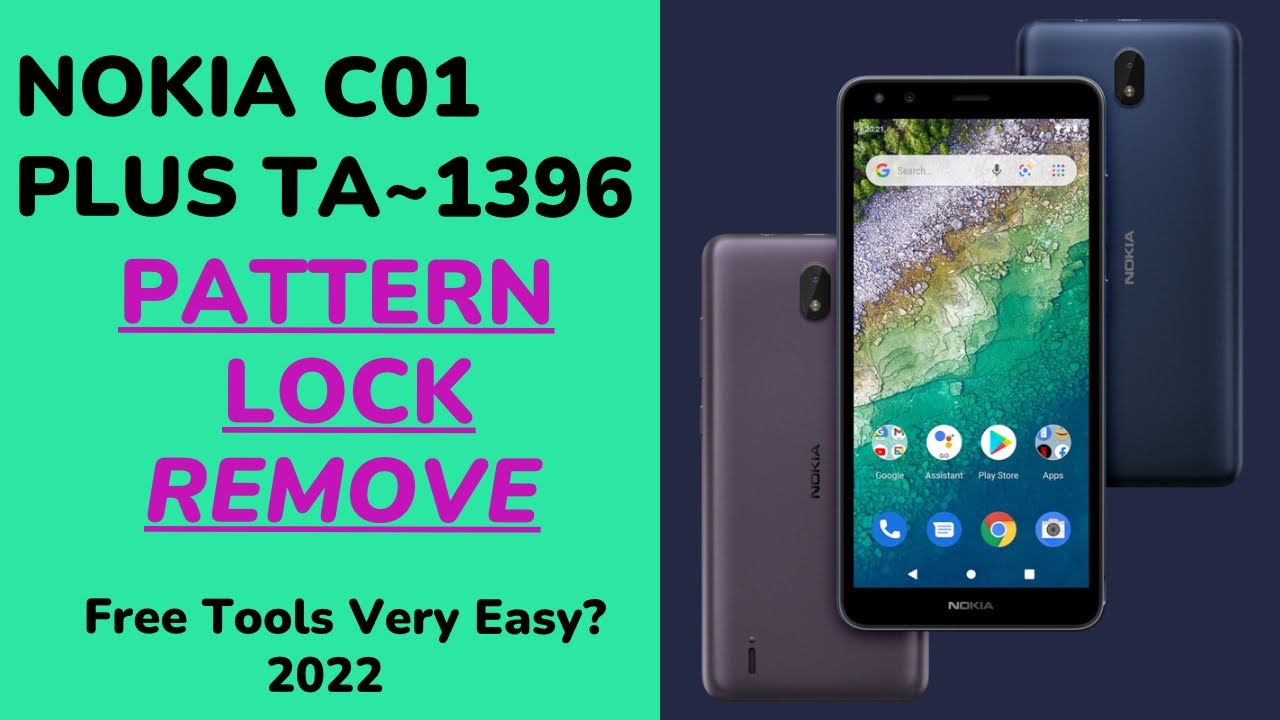 Nokia C01 Plus Ta-1396 Hard Reset/Pattern Lock/Pin Lock Remove 100%? 2022