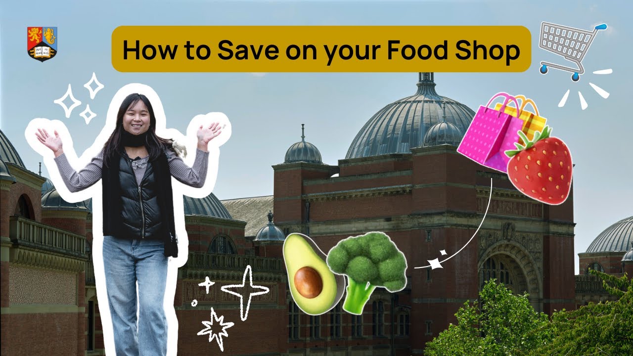 How to Save on your Food Shop 🛍️ | UoB Student Video #NSMW25 #UoB