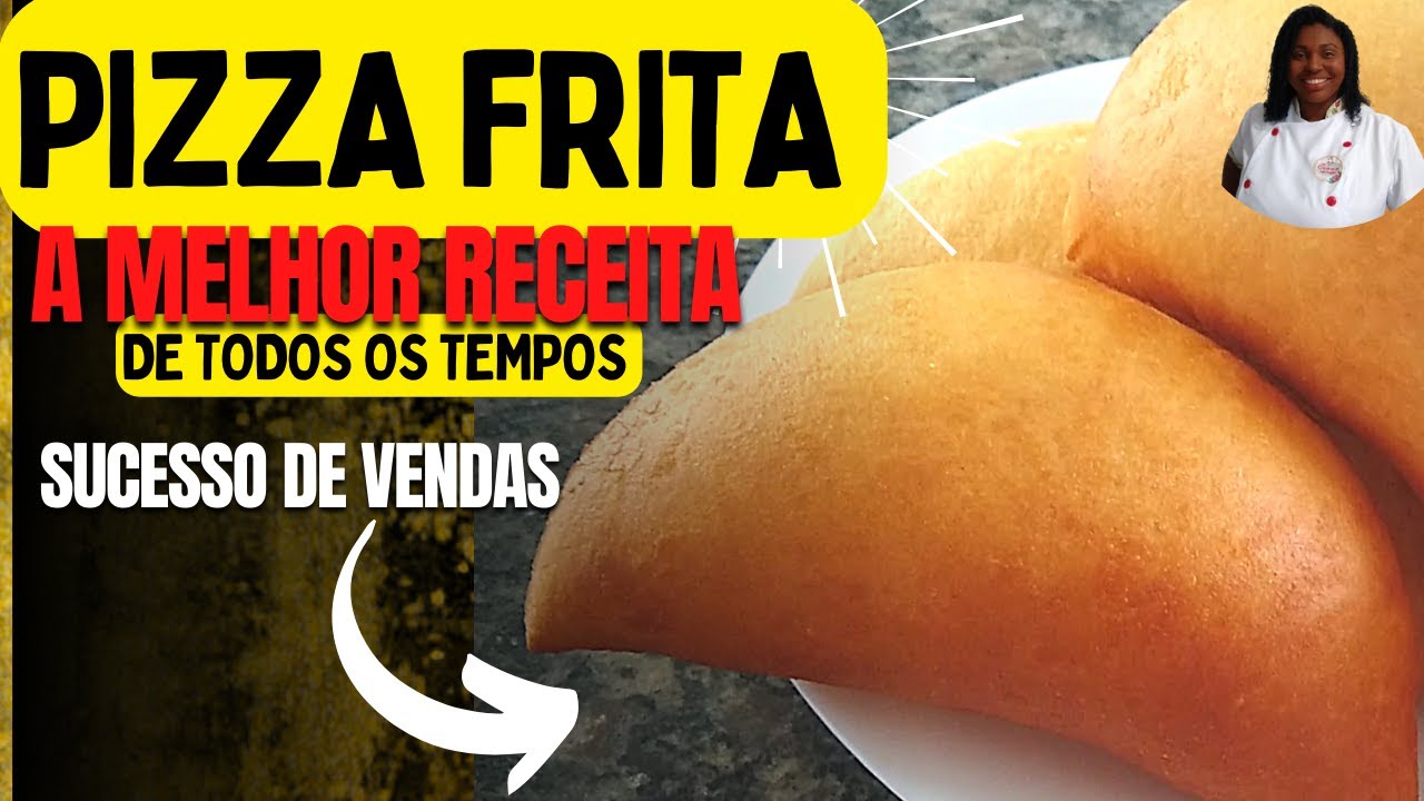 Sucesso de vendas pizza frita