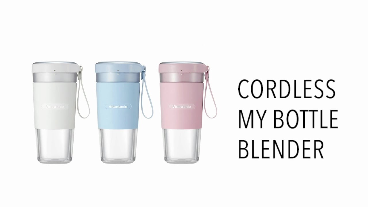 Vitantonio Cordless My Bottle Blender, VBL-1000 (English Version)