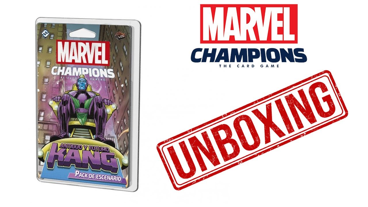 MARVEL CHAMPIONS | UNBOXING Kang Antiguo y Futuro!