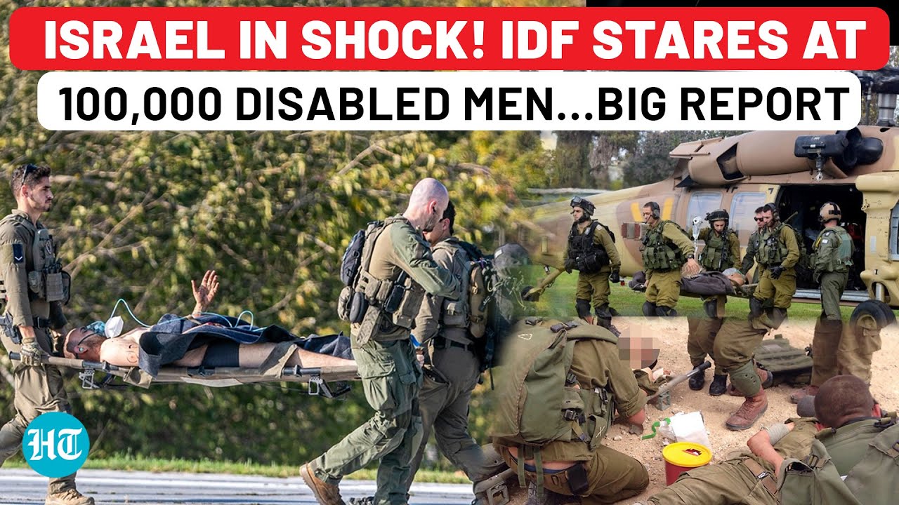 Gaza, Netanyahu Get Unexpected News: Over 100,000 IDF Troops Could Be Classified As Disabled By 2026