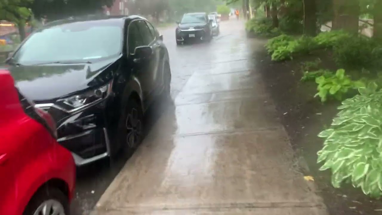 Torrential Rains Hit Ottawa: Rain Intensity Looks Like a Record to Me…