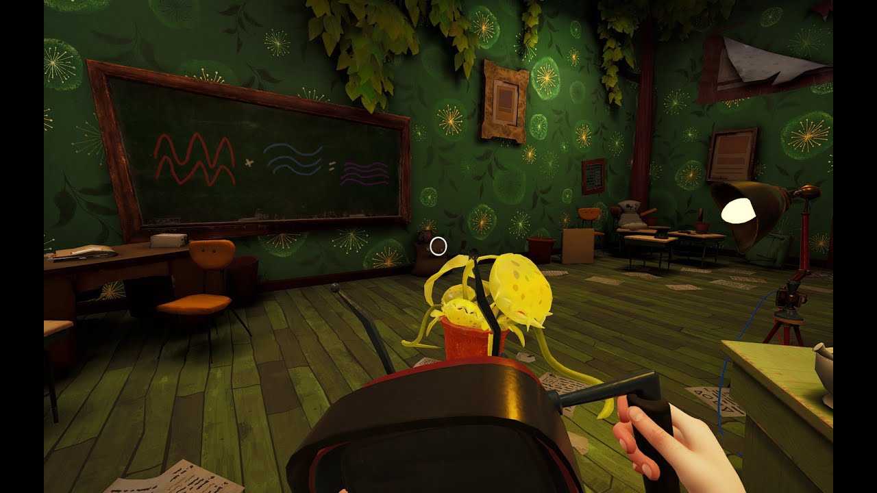 hello neighbor 2 soused je v muzeju a školník má laborku