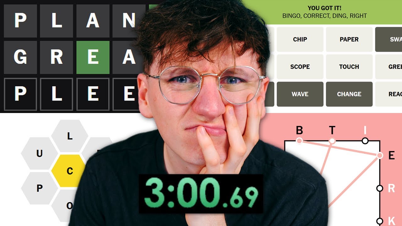 I Played Every NYtimes Daily Game and it took...