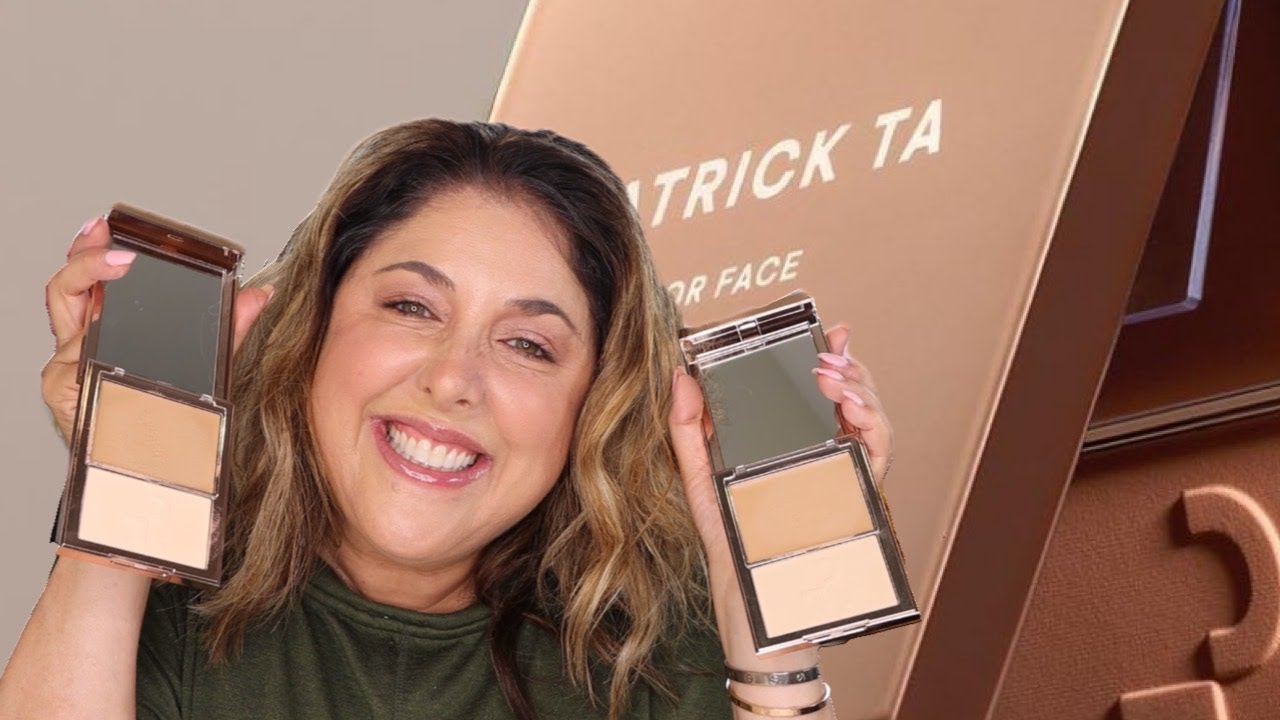 NEW Patrick Ta Major Skin Creme Foundation and Finishing Powder Duo in 2 Shades!