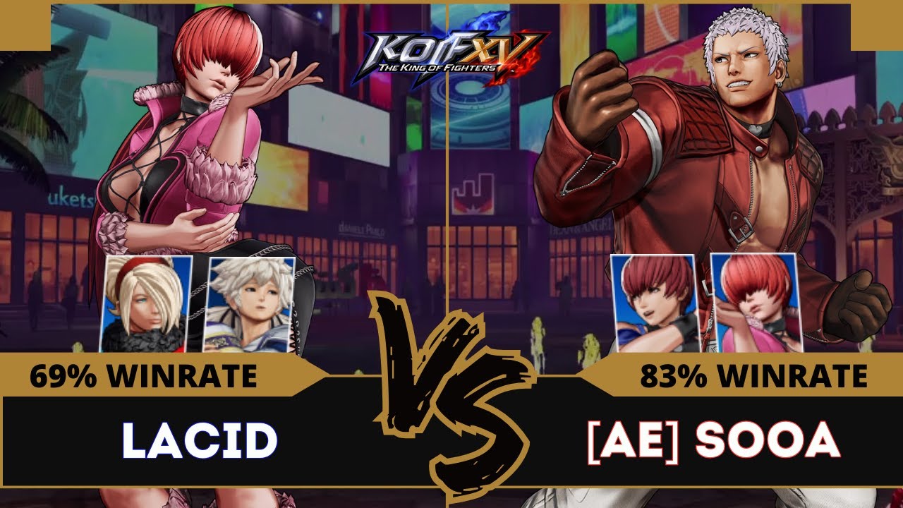 KOFXV👑 LACID (Meitekun/Shermie/Ash) vs A.E SOOA (Chris/Yashiro/Shermie) 👑 KOF Queen - 07/24